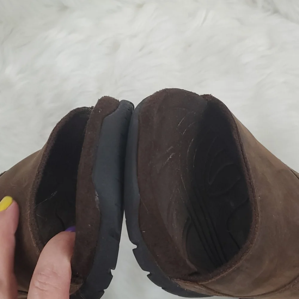 Teva men waterproof sandals shoes brown leather size 13
